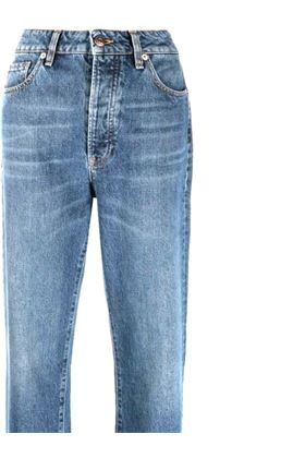 High-waist straight-leg jeans 3X1 | W35037DR1097DARK BARREL